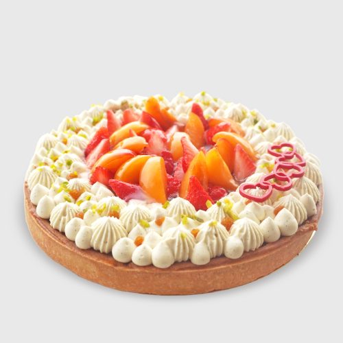 Tarte aux Fraises et Abricots